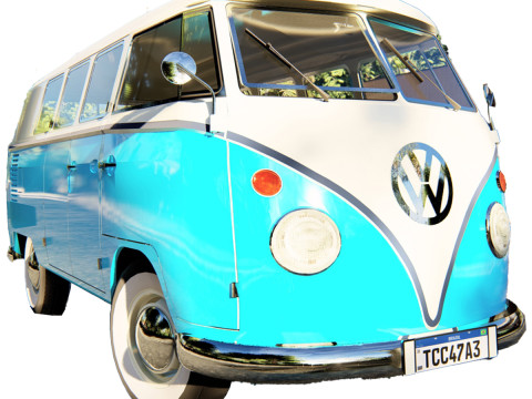 Volkswagen Type 2 Modelo 3D