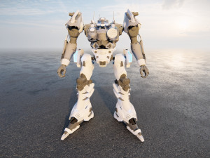 3D Transformer robot Modèle 3D