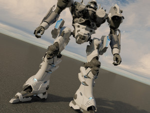 3D Transformer robot Modèle 3D