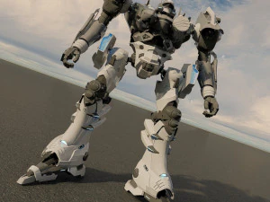 3D Transformer robot 3D Model