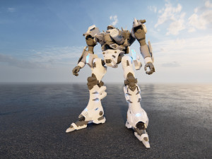 3D Transformer robot Modèle 3D