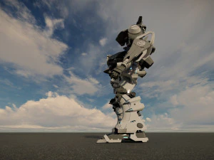 3D Transformer robot 3D Model