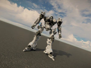 3D Transformer robot 3D Model