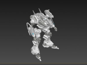 3D Transformer robot Modèle 3D