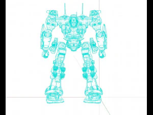 3D Transformer robot 3D Model