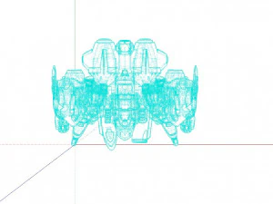 3D Transformer robot 3D Model