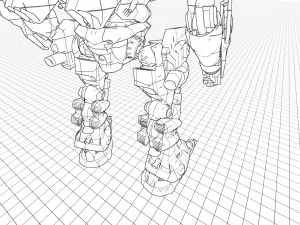 3D Transformer robot 3D Model