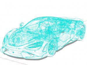 McLaren 765LT 2022 3D-Modell