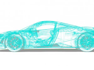 McLaren 765LT 2022 3D Model