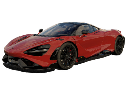 McLaren 765LT 2022 3D मॉडल
