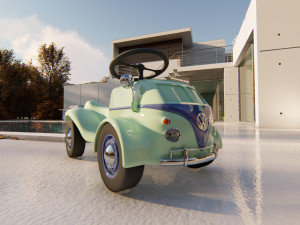 Volkswagen Toy Car 3D Model