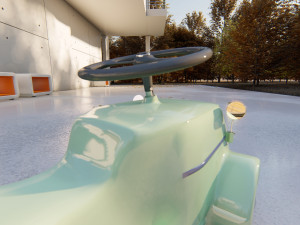 Volkswagen Toy Car 3D Model