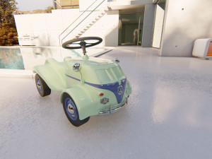Volkswagen Toy Car 3D Model