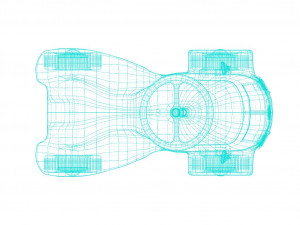 Volkswagen Toy Car 3D Model