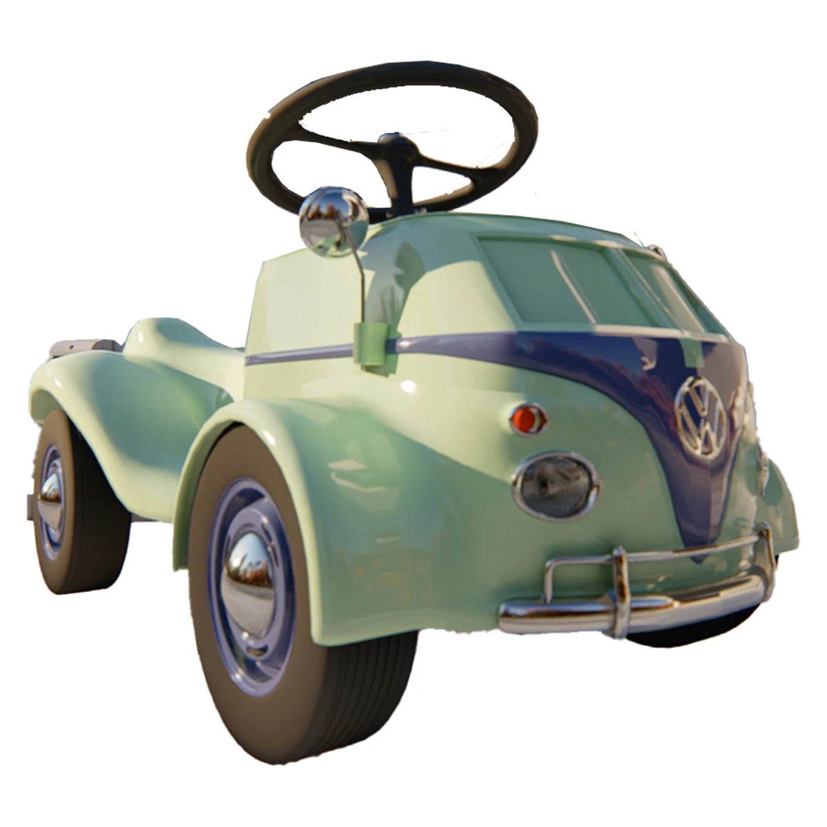 Volkswagen Toy Car 3D Model .c4d .max .obj .3ds .fbx .stl .blend 