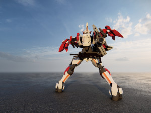 Transformer robot 2 3D Model