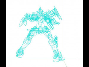 Transformer robot 2 3D Model