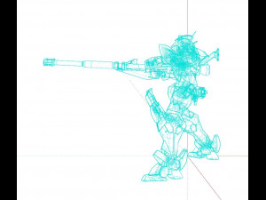 Transformer robot 2 3D Model