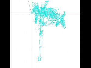 Transformer robot 2 3D Model