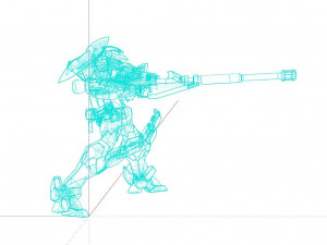 Transformer robot 2 3D Model