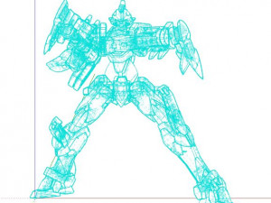 Transformer robot 2 3D Model