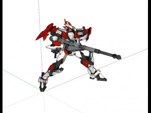 Transformer robot 2 3D Model