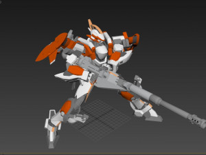 Transformer robot 2 3D Model