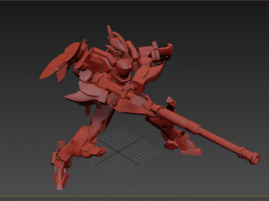 Transformer robot 2 3D Model
