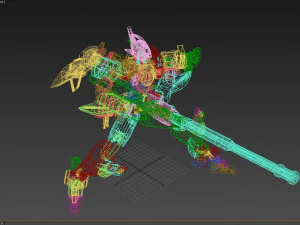 Transformer robot 2 3D Model