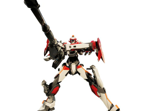 トランスロボット2 3Dモデル