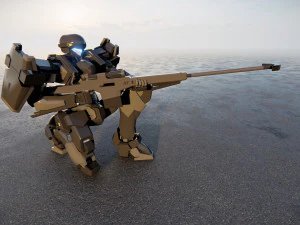 Transformer robot 3 3D Model