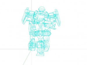 Transformer robot 3 3D Model