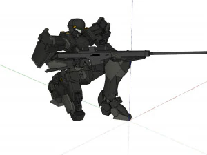 Transformer robot 3 3D Model
