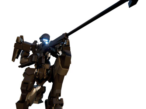 Transformatorrobot 3 3D Model