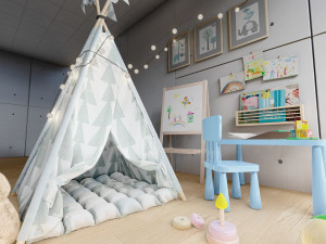Wigwam Modello 3D