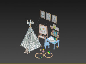 Wigwam Modello 3D