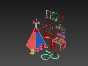 Wigwam 3D Model