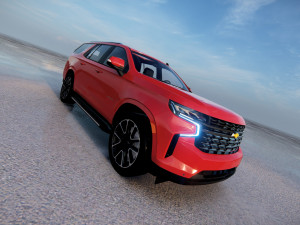 Chevrolet Tahoe 2022 3D-Modell