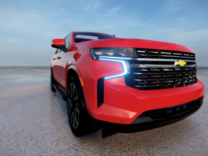 Chevrolet Tahoe 2022 3D-Modell