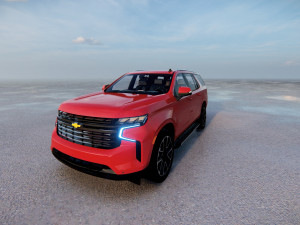 Chevrolet Tahoe 2022 3D-Modell