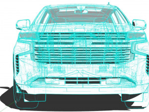 Chevrolet Tahoe 2022 3D-Modell
