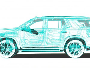 Chevrolet Tahoe 2022 3D Model