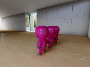 Squid game characters 3D Model