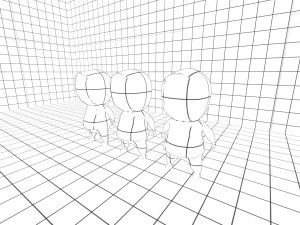 Squid game characters 3D Model
