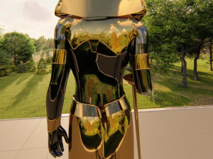 Pharaoh Sculpture 3D Model