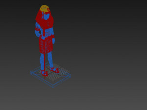 Pharaoh Sculpture Modèle 3D