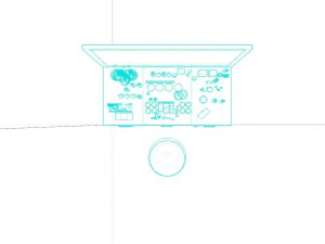 Makeup Desk 3D Model