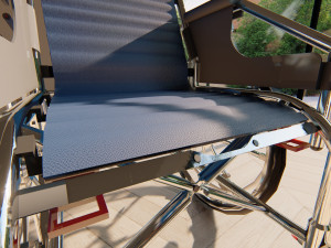 Wheelchair Model 3D