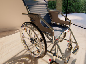 Wheelchair Model 3D