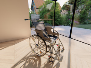 Wheelchair Model 3D
